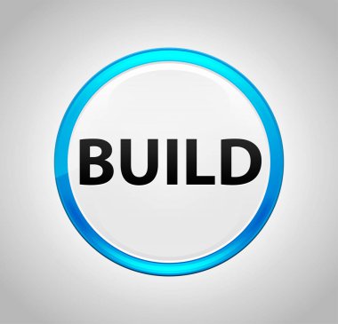 Yuvarlak Mavi Buton Oluştur