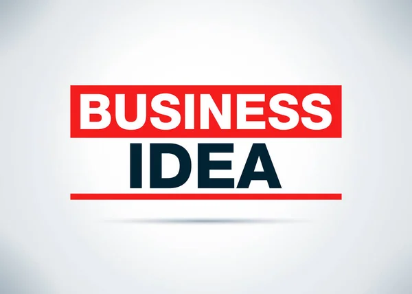 Idea di business Astratto Sfondo piatto Design Illustrazione — Foto Stock