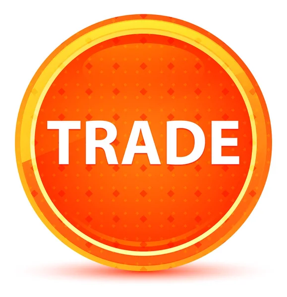 Trade Natural orange rund knapp — Stockfoto