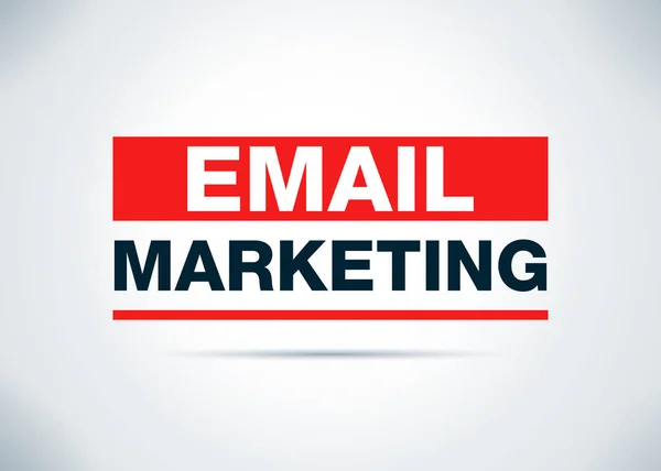 Email Marketing Astratto Sfondo piatto Design Illustrazione — Foto Stock