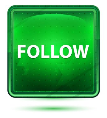 Neon Light Green Square Butonunu Takip Edin