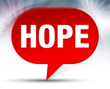 Umut Kırmızı Bubble Arka Plan