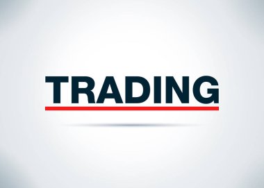 Ticaret Soyut Düz Arka Plan Tasarım İllüstrasyon