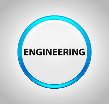 Mühendislik Yuvarlak Mavi Buton