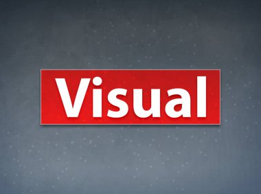 Görsel Kırmızı Banner Soyut Arka Plan