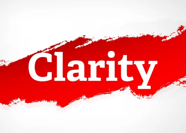 Clarity piros kefe absztrakt háttér illusztráció — Stock Fotó