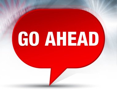 Devam Et Kırmızı Bubble Arka Plan