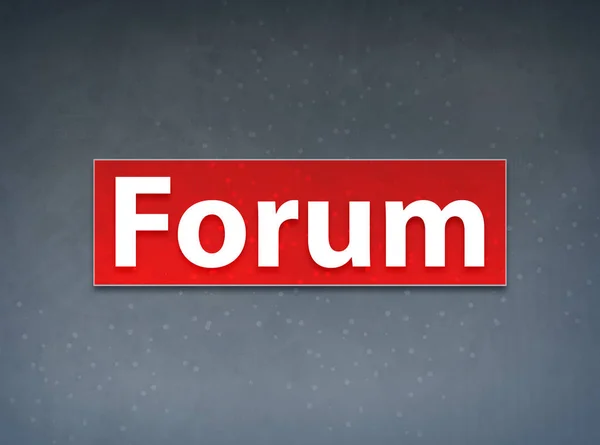 Forum Kırmızı Banner Soyut Arka Plan — Stok fotoğraf