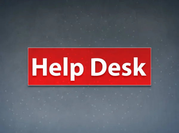 Helpdesk rotes Banner abstrakter Hintergrund — Stockfoto