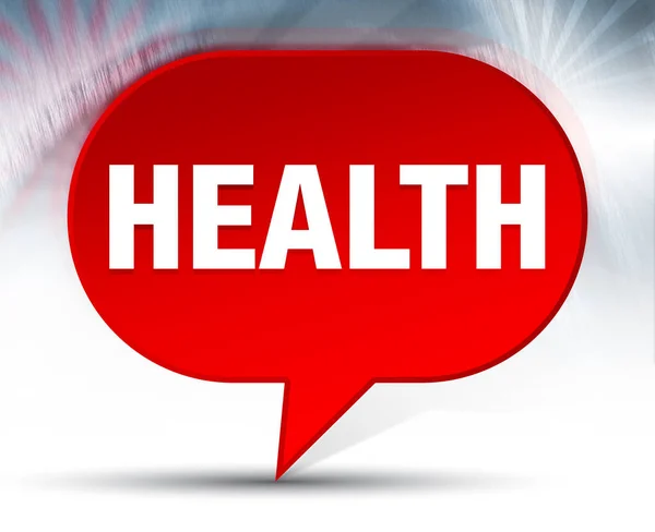 Health Red Bubble Background — Stock Photo, Image