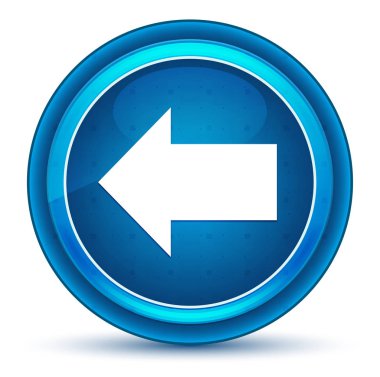 Arka simge göz küresi mavi yuvarlak düğme