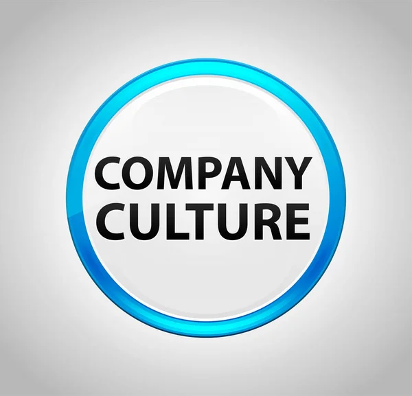 Empresa Cultura Rodada Azul Botão — Fotografia de Stock