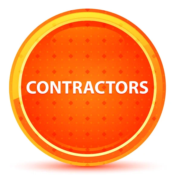 Contractors Natural Orange Round Button — Stock Photo, Image