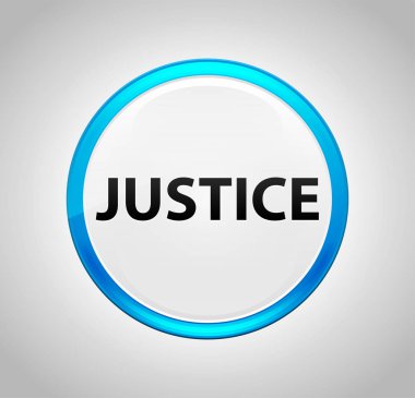 Adalet Yuvarlak Mavi Buton