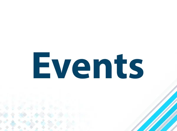 Veranstaltungen modernes flaches Design blau abstrakt Hintergrund — Stockfoto