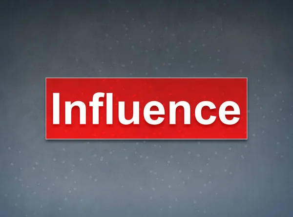 Influence Red banner absztrakt háttér — Stock Fotó