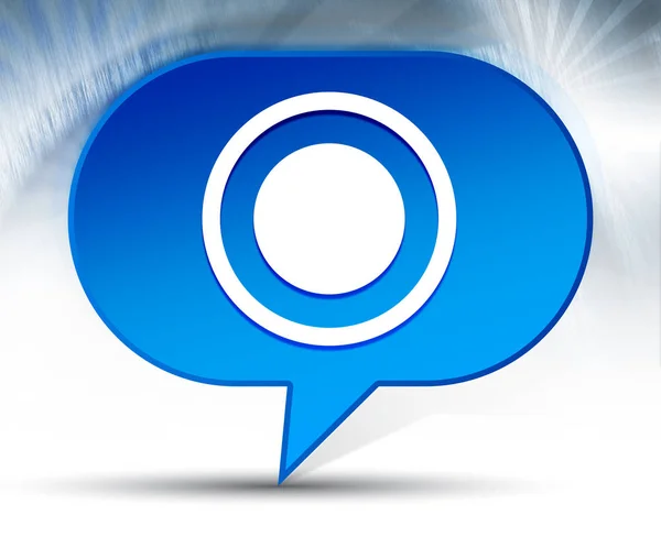 Datensatz Symbol blaue Blase Hintergrund — Stockfoto