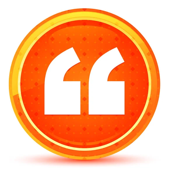 Teklif simgesi doğal turuncu yuvarlak düğme — Stok fotoğraf