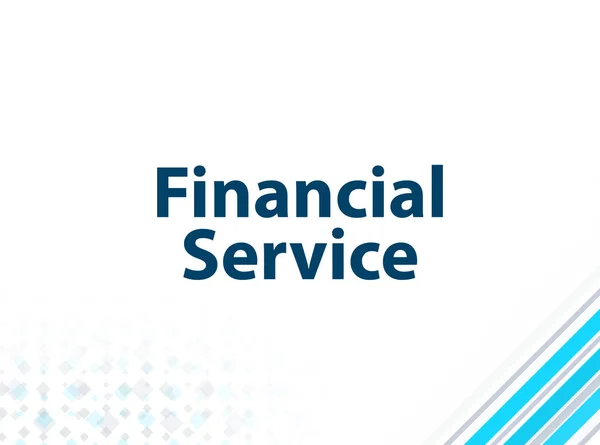 Financial Service Modern Flat Design Blue Abstract Background — Stock Photo, Image