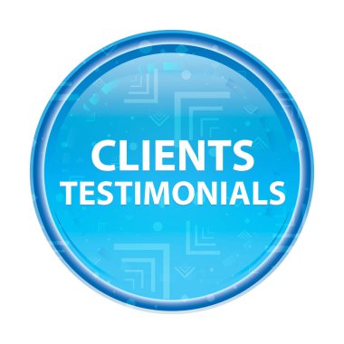 Müşteriler Bonservis çiçek mavi yuvarlak düğme