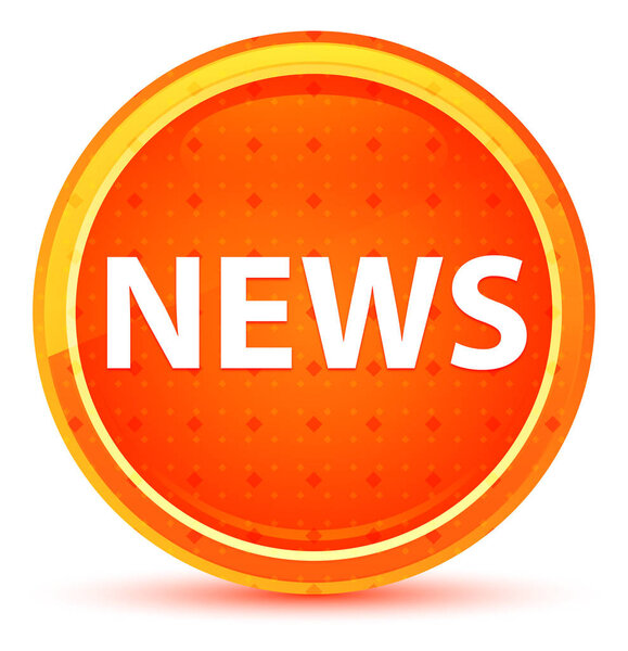 News Natural Orange Round Button