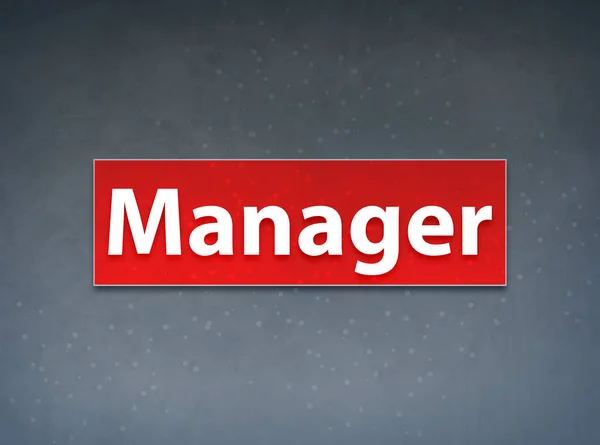 Manager Red Banner Sfondo astratto — Foto Stock