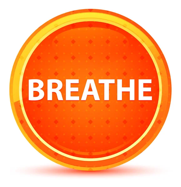 Breathe Doğal Turuncu Yuvarlak Düğme