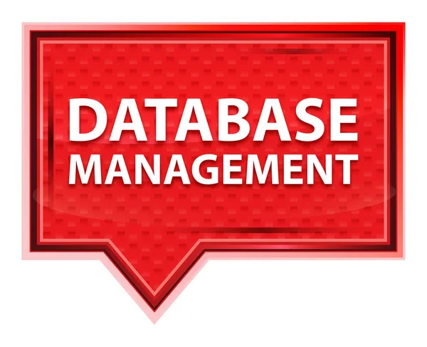 Database Management misty rose pink banner button