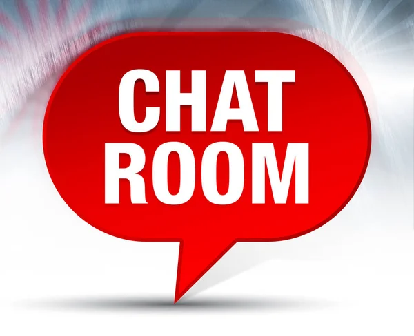 Chat Room Red Bubble Background