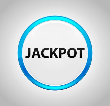 Jackpot Yuvarlak Mavi Buton