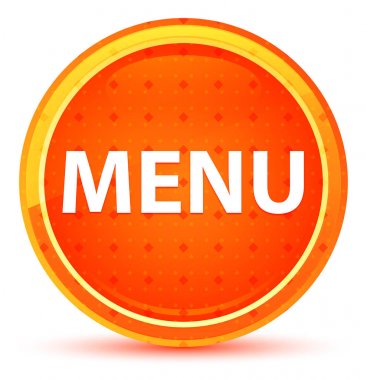 Menü Doğal Turuncu Yuvarlak Düğme