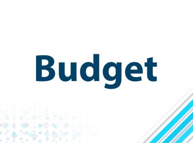 Bütçe Modern Düz Tasarım Mavi Soyut Arka Plan
