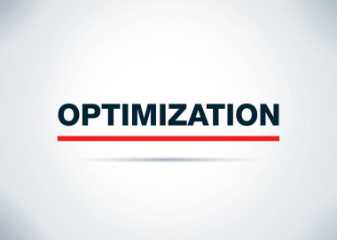 Optimizasyon Soyut Düz Arka Plan Tasarım İllüstrasyon
