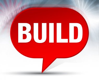 Kırmızı Bubble Arka Plan Oluştur