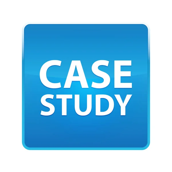 Case Study shiny blue square button
