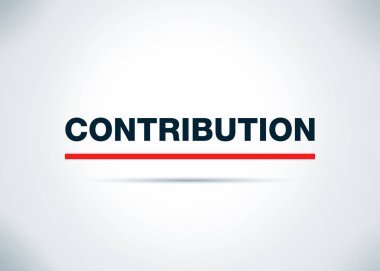 Katkı Soyut Düz Arka Plan Tasarım İllüstrasyon