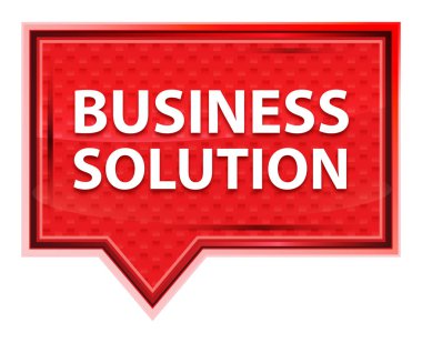 Business Solution sisli gül pembe afiş düğmesi