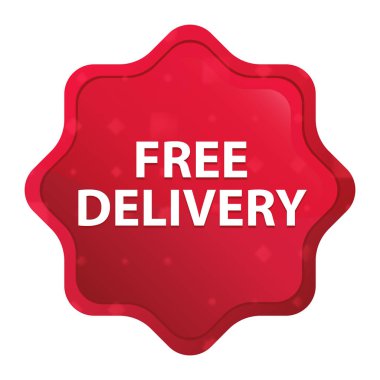 Ücretsiz Teslimat sisli gül red starburst etiket düğmesi