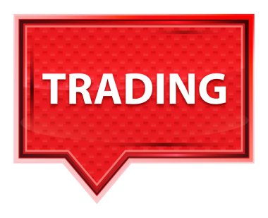 Ticaret sisli gül pembe afiş düğmesi