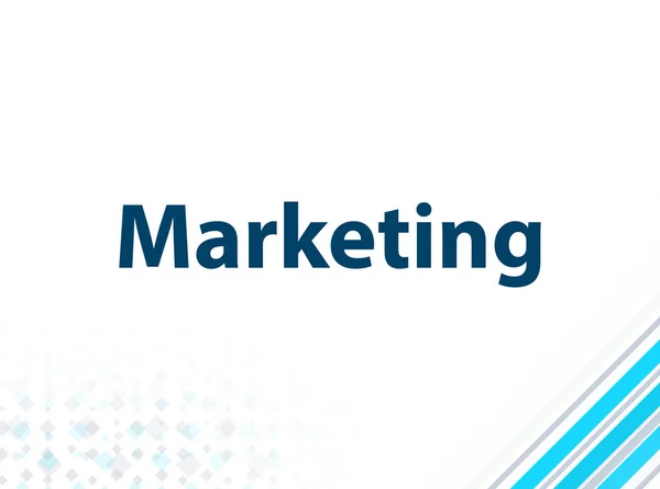 Marketing moderno design plano azul abstrato fundo — Fotografia de Stock