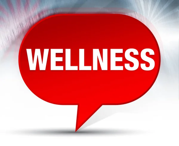 Wellness Red Bubble Background — Stock Photo, Image