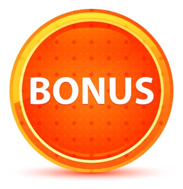 Bonus Doğal Turuncu Yuvarlak Düğme