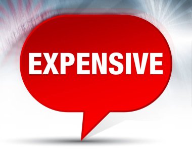 Pahalı Kırmızı Bubble Arka Plan