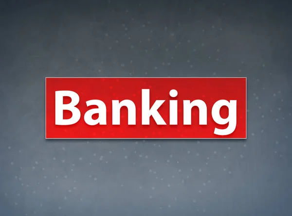 Banking Red Banner Fundo abstrato — Fotografia de Stock