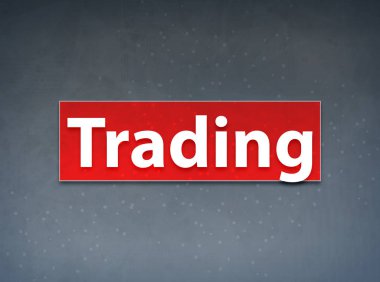 Ticaret Red Banner Soyut Arka Plan