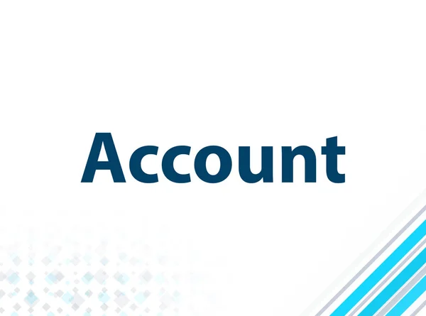 Account modern plat ontwerp blauwe abstracte achtergrond — Stockfoto