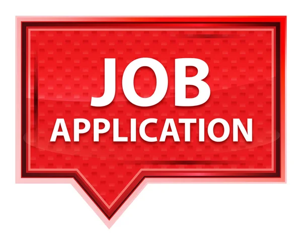 Job Application misty rose pink banner button