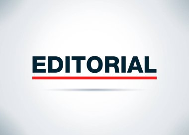 Editoryal Soyut Düz Arka Plan Tasarım İllüstrasyon