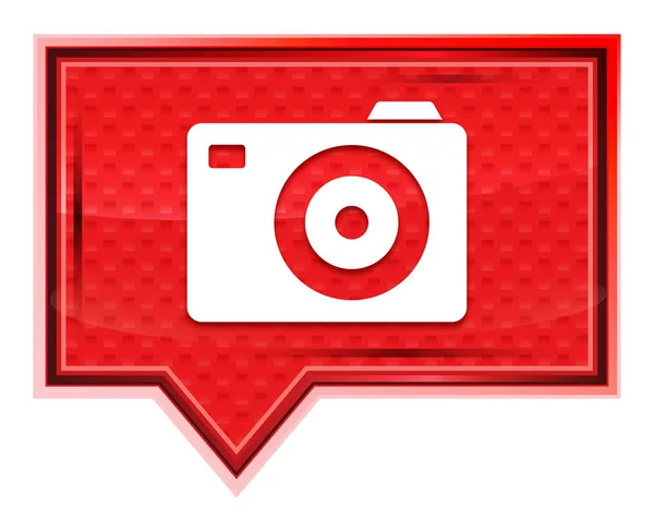 Піктограма камери туманна рожева кнопка банера — стокове фото