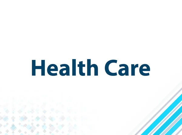 Health Care Modern Flat Design Blue Abstract Background — Stock Photo, Image